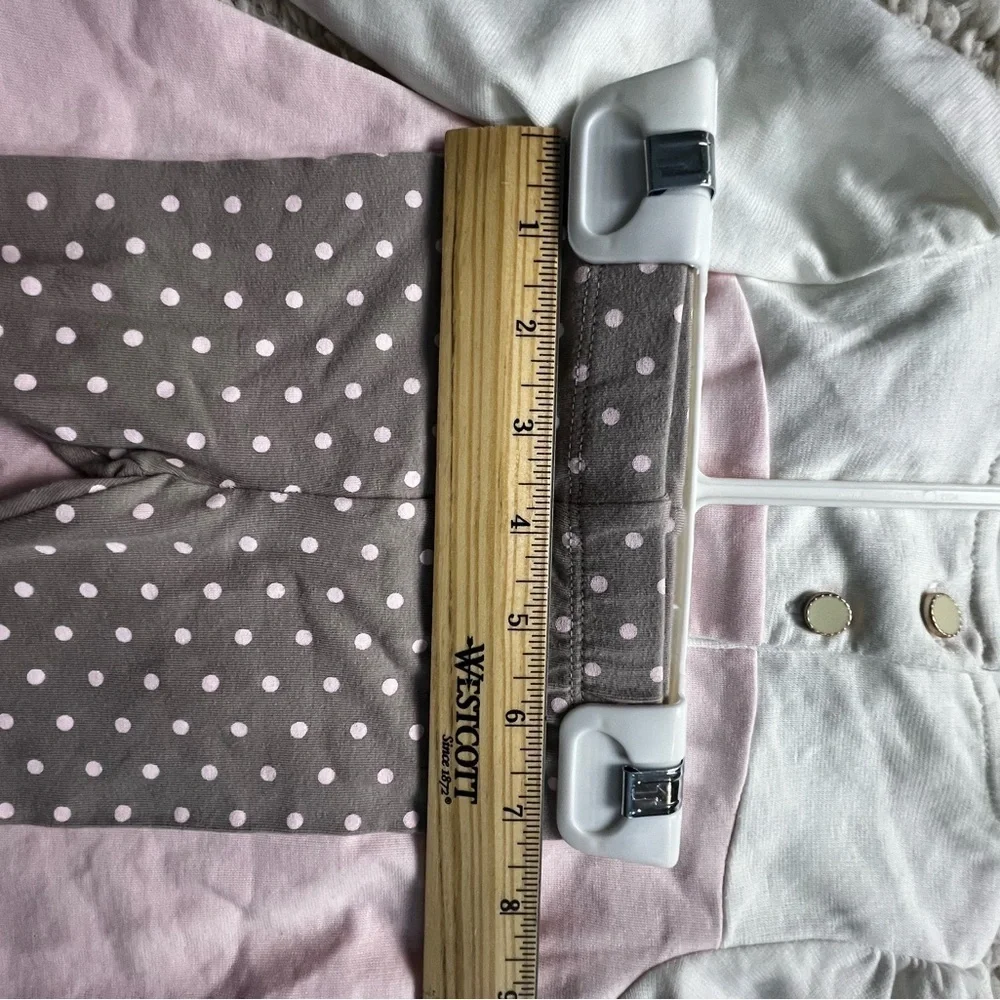 JILLIANS CLOSET GIRLS 2 PIECE PANTS/TOP SET SO SWEET SIZE 0-3 MONTHS NWT